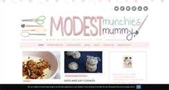 Desktop Screenshot of modestmunchies.com