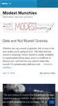 Mobile Screenshot of modestmunchies.com